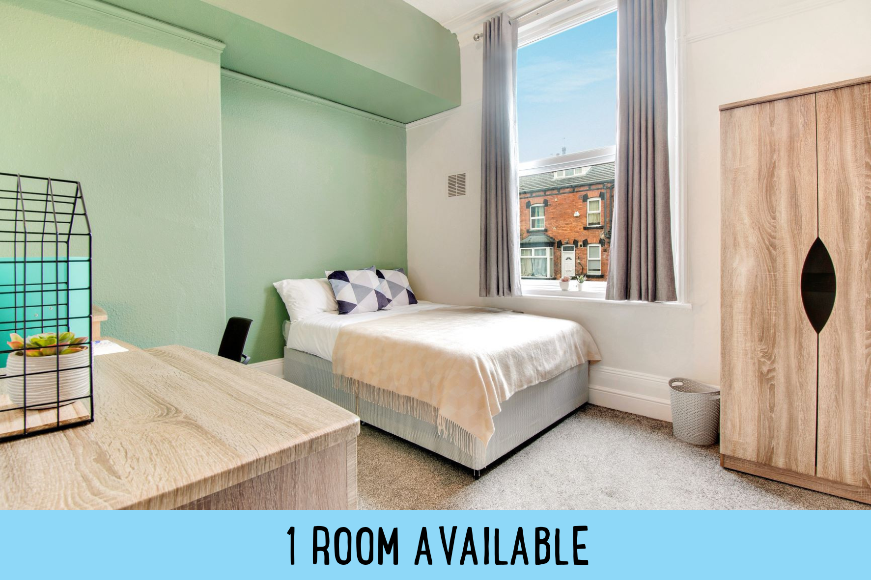 Flat 1, 205  Hyde Park Road